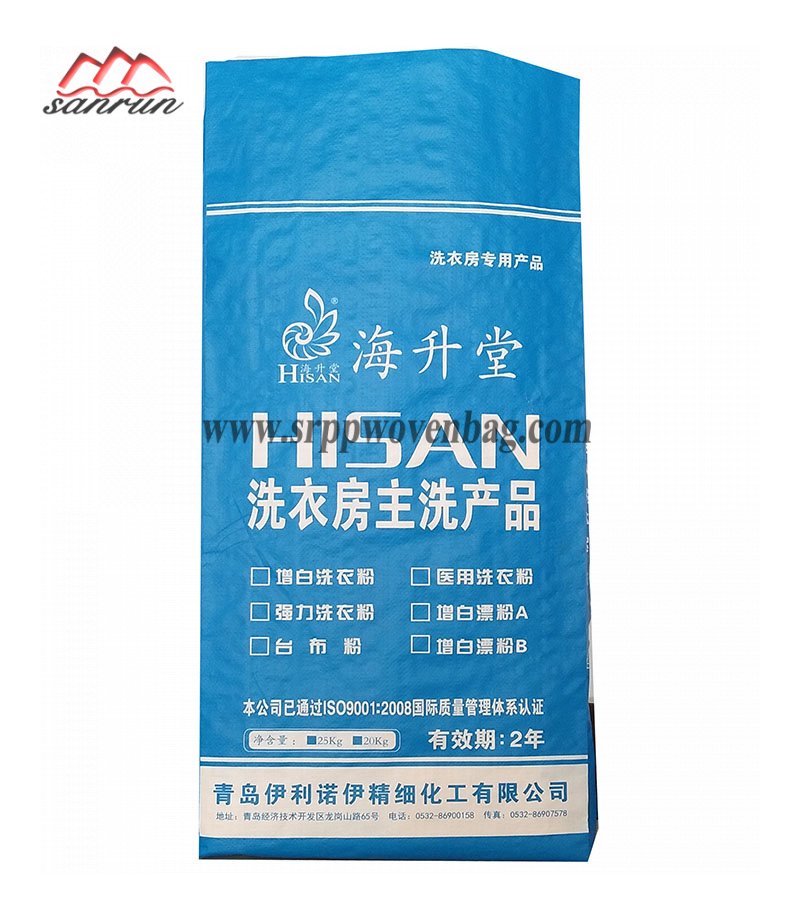 20kg PP Woven Bag for Washing Powder With HDPE Liner