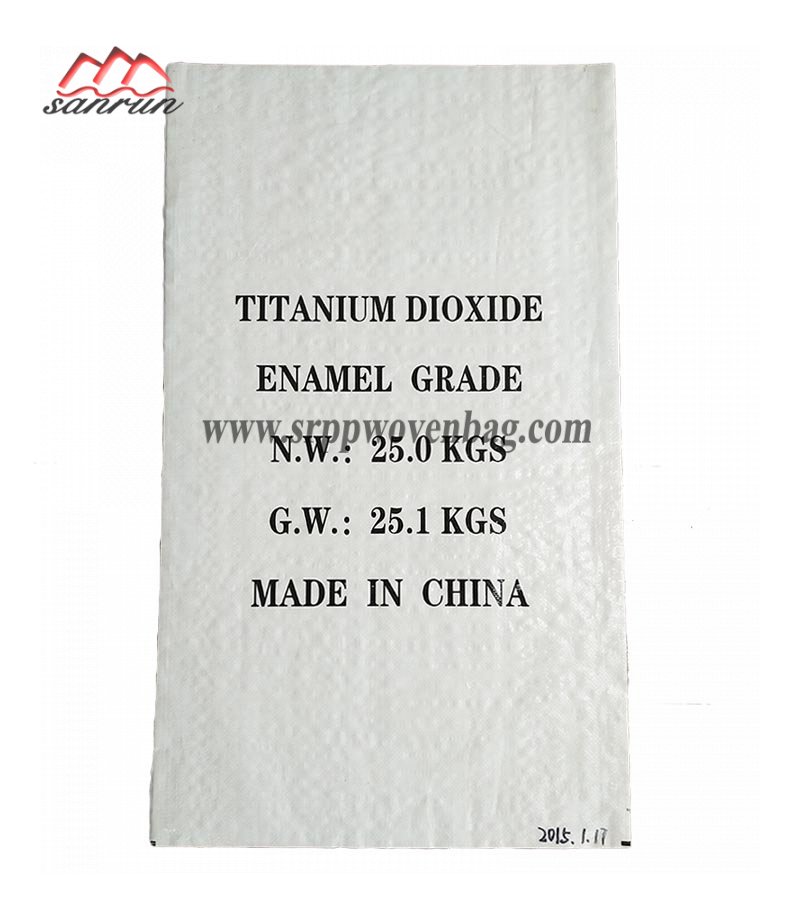 Titanium Dioxide PP Woven Bag