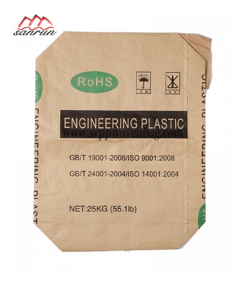 Paper bag with Valve for Mortar in China Factory 