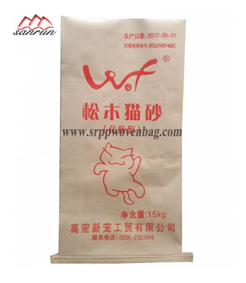 Qingdao Supplier of Cat Litter Paper bag
