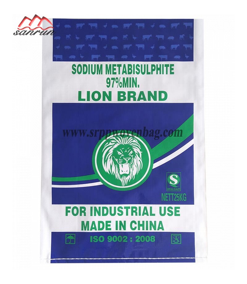 25kg BOPP Woven Bag For Sodium Metabisulphite