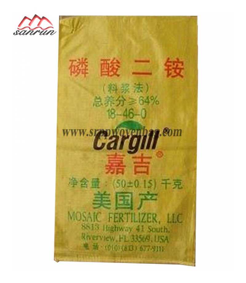 Offset Printing PP Woven Bag For Fertilizer