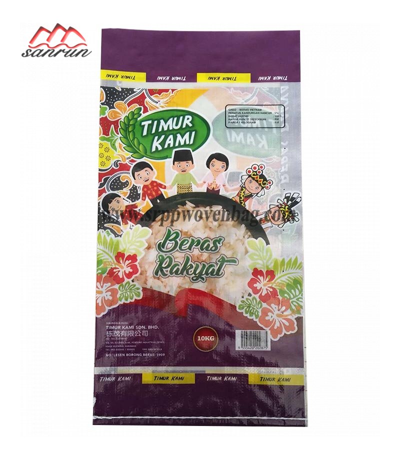 10kg BOPP Woven Rice Bag