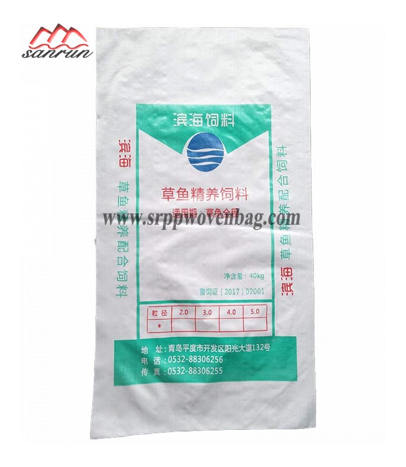 PP Woven Feed Bag For 40kg Package