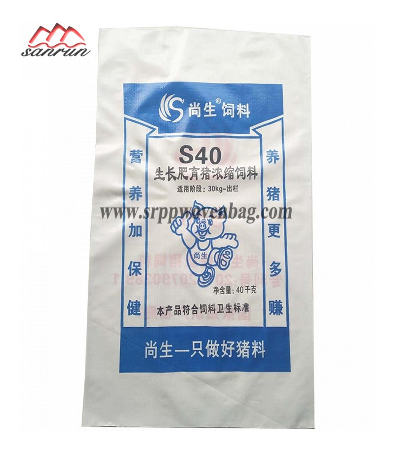 40kg PP Woven Bag For Animal Feed