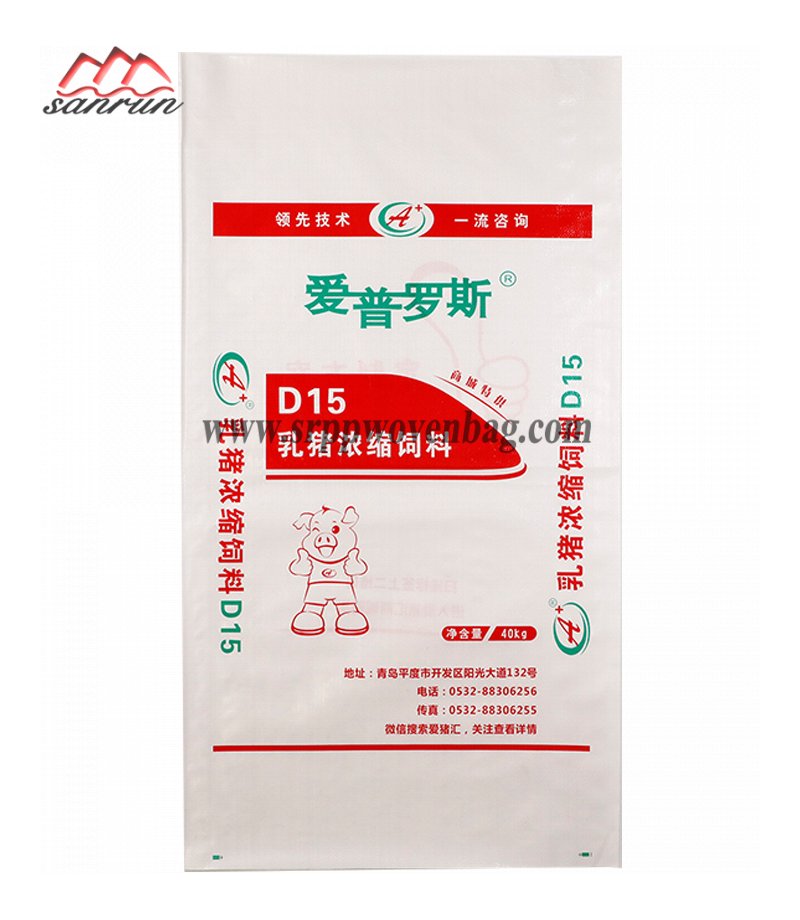 40kg PP Woven Bag For Animal Feed